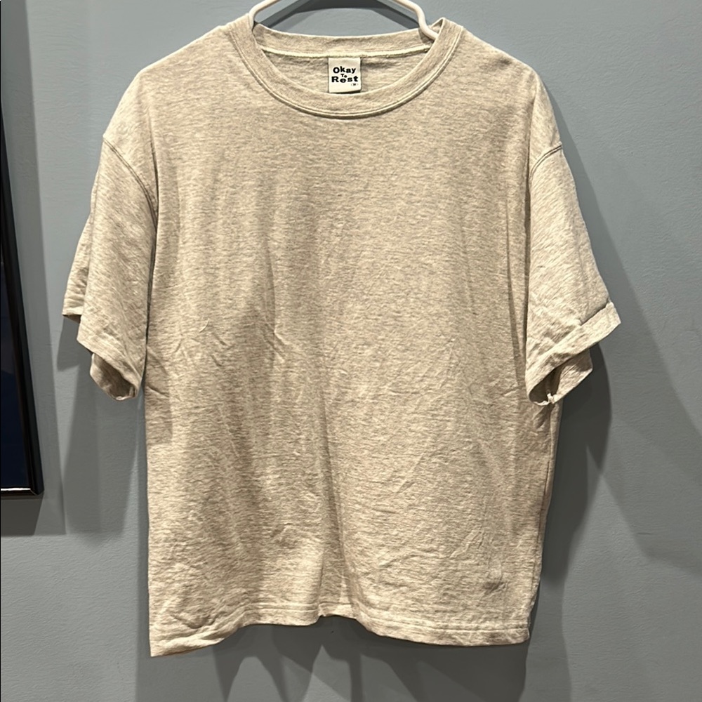 Okay to rest blank tee